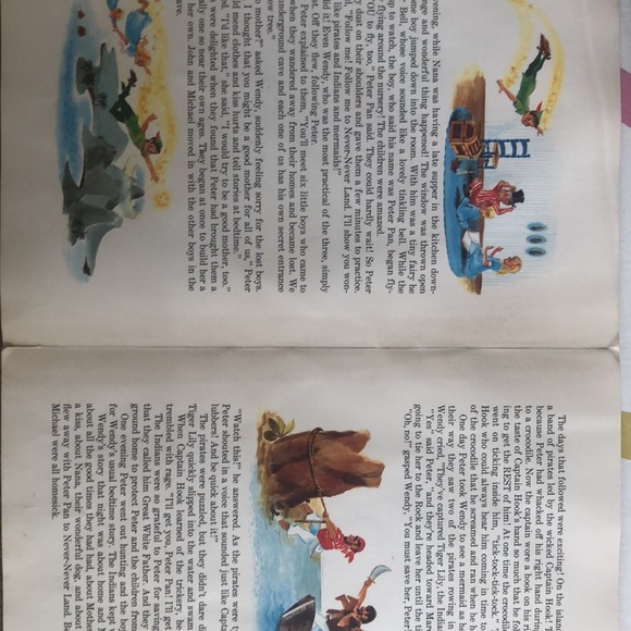 Vintage Peter Pan pop up book! - Picture 5 of 6